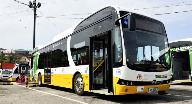 SMTUC de Coimbra recebem mais cinco autocarros elétricos da BYD