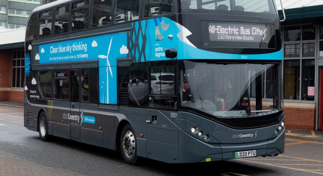 BYD ADL vai fornecer 130 autocarros elétricos de dois pisos a Coventry