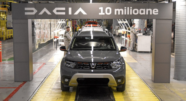 Desde 1999 no Grupo Renault. Dacia celebra 10 milhões de veículos produzidos