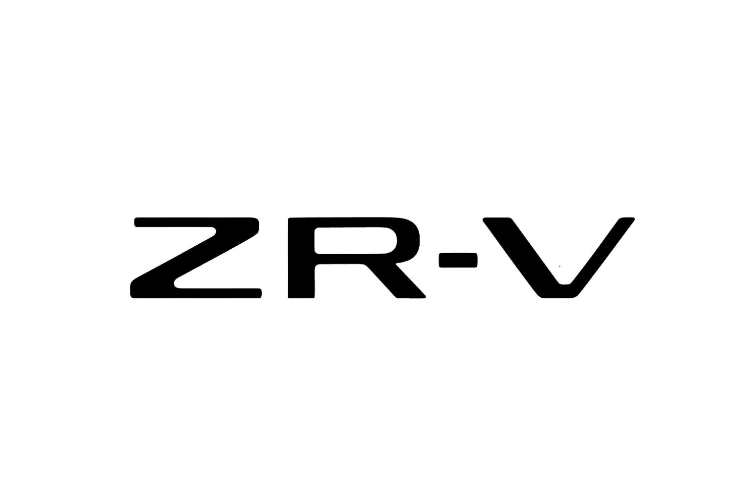 A única imagem oficial divulgada pela Honda, com o anúncio da chegada de um novo crossover, de nome ZR-V, em 2023