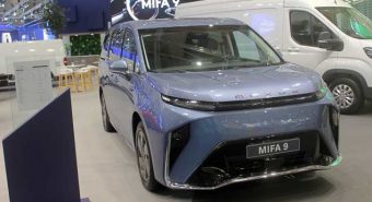 Maxus MIFA 9 é um MPV elétrico de sete lugares com 595 km de autonomia