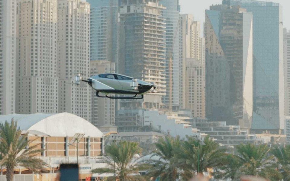 A Xpeng já faz voar os seus eVTOL nalguns pontos do globo. Como, por exemplo, no Dubai