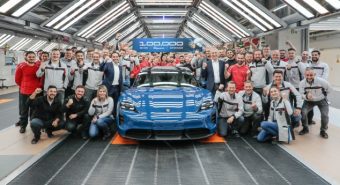Primeiro marco. Porsche acaba de produzir o seu 100.000 veículo elétrico