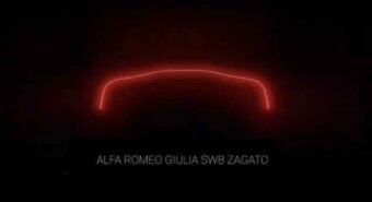 Pimeiro teaser. Novo desportivo da Alfa Romeo chamar-se-á Giulia SWB Zagato