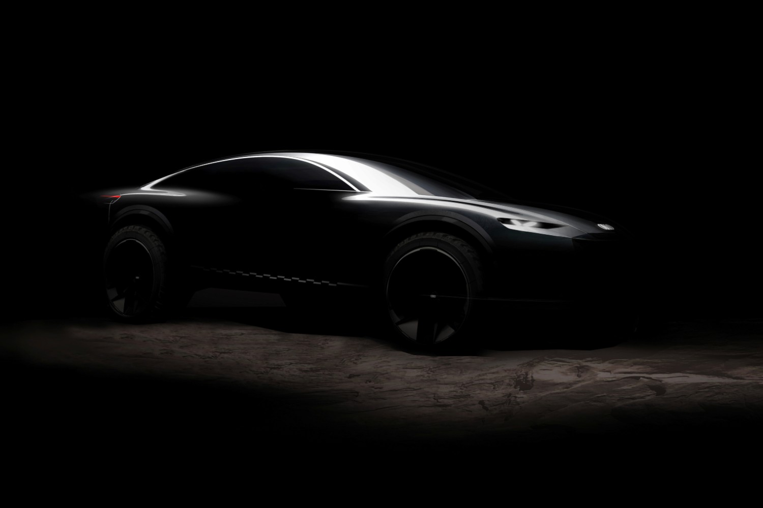 O primeiro teaser divulgado do Audi Activesphere Concept