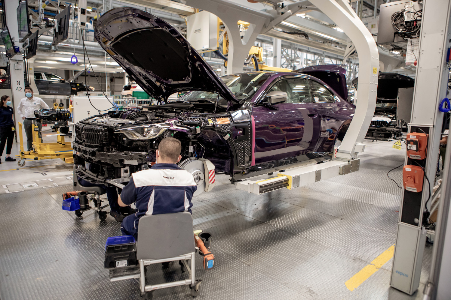 A fábrica da BMW em San Luis Potósi, no México, foi a escolhida para produzir o primeiro modelo baseado na Neue Klasse