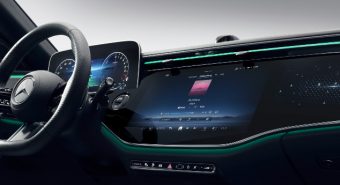 À imagem do EQS. Mercedes mostra novo Classe E com MBUX Superscreen