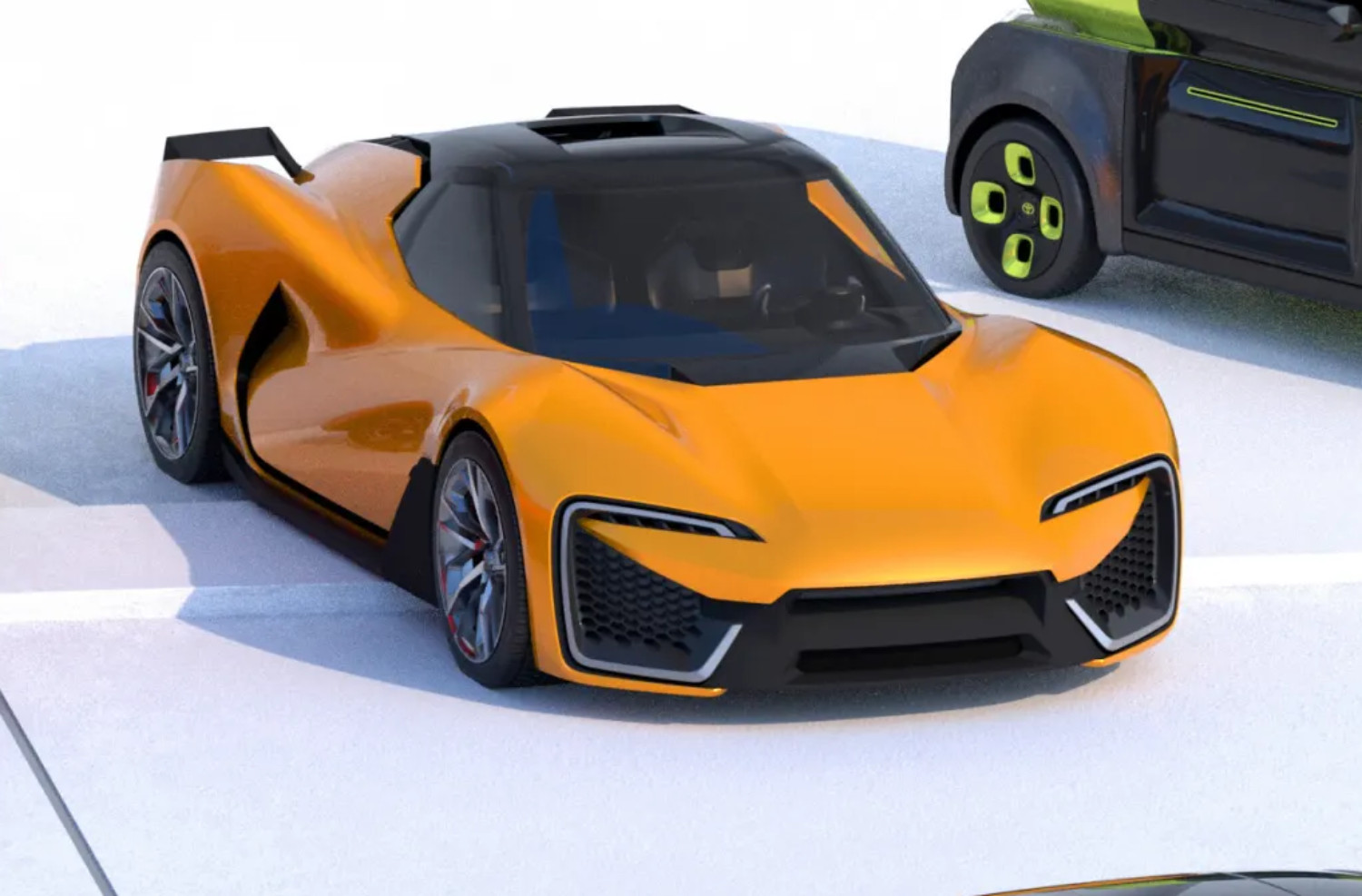 O Toyota Sport EV Concept parece ter servido de inspiração para as linhas do FT-Se
