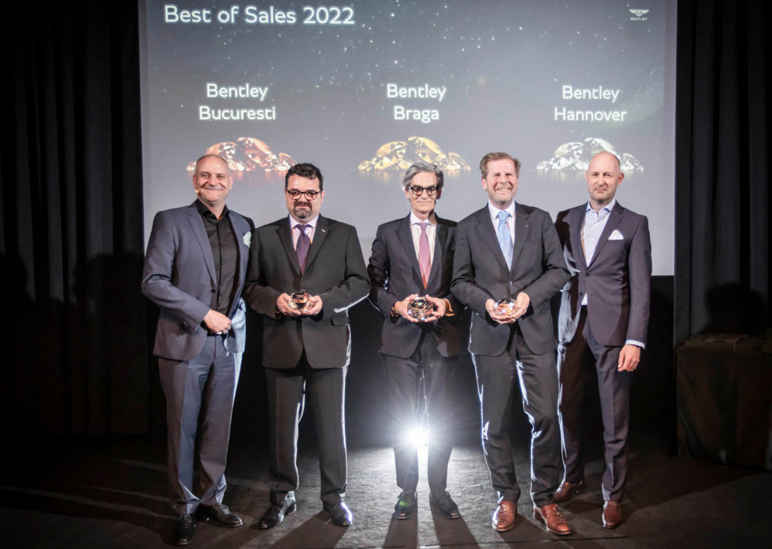 A consagração da vitória da Bentley Braga nos Bentley European Retailer Awards