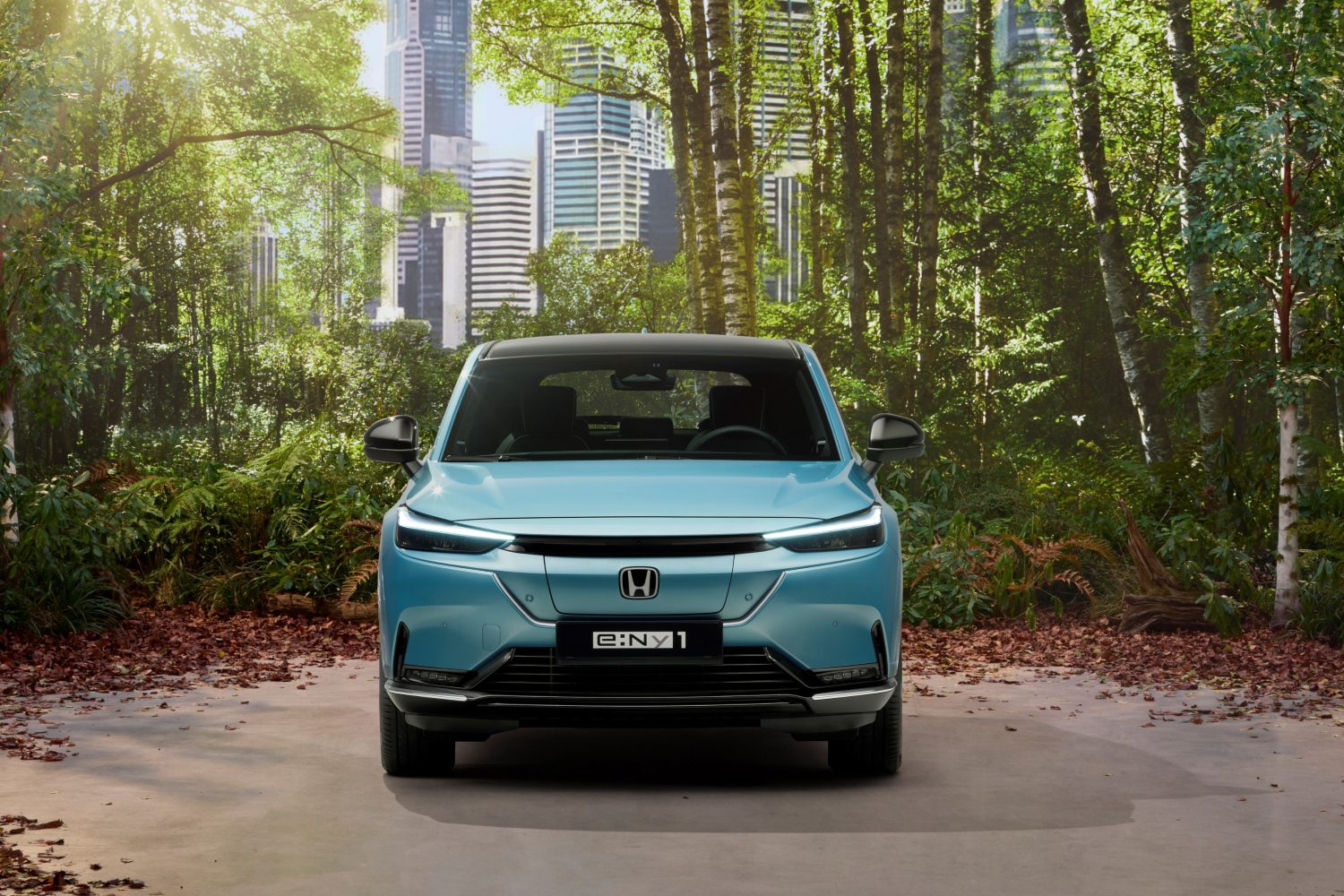 O Honda e:Ny1 é um crossover 100% elétrico apontado ao segmento B, o mesmo, por exemplo, do Renault Captur