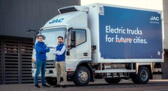 JAC Motors entra em Portugal com camiões elétricos de 7,5 toneladas