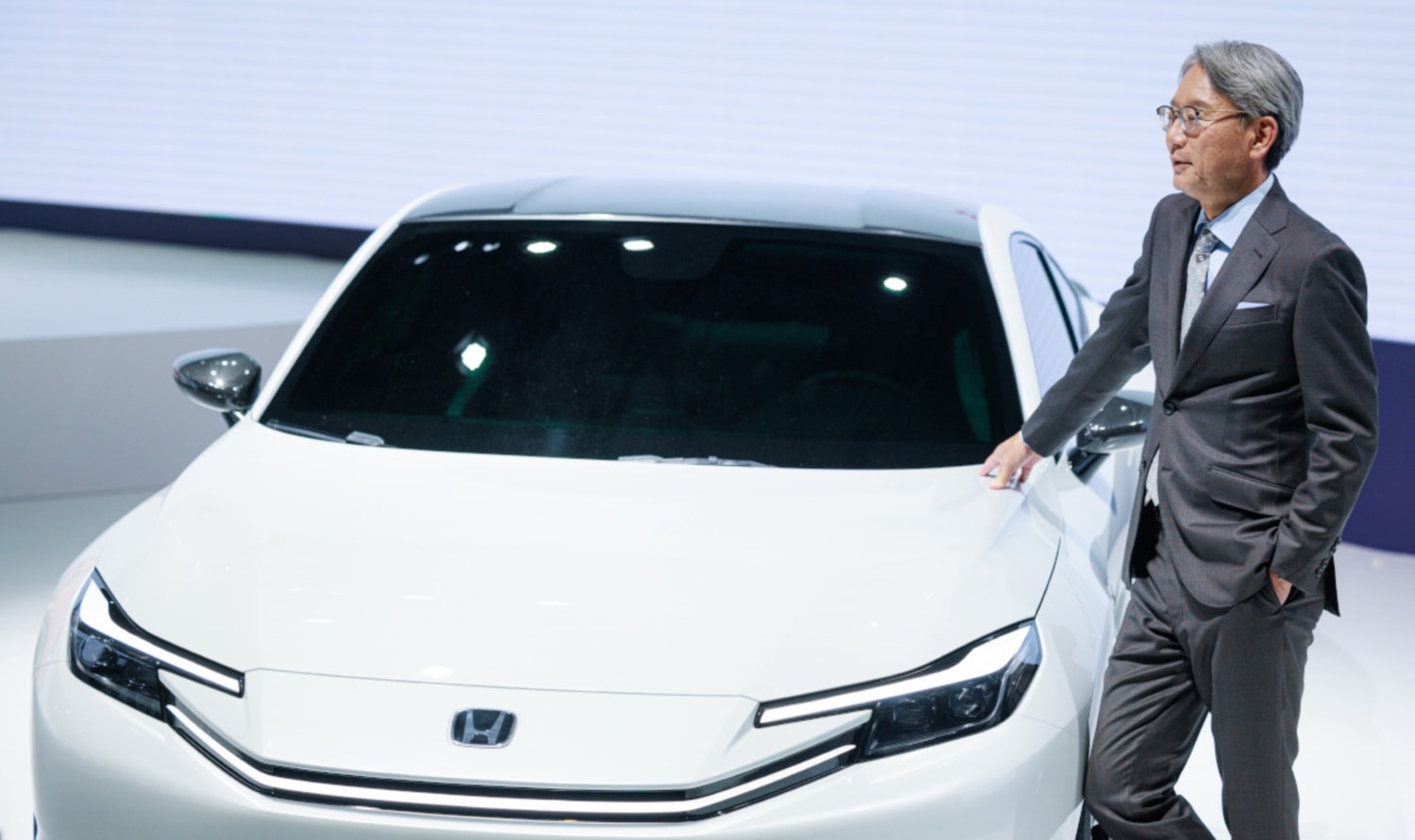 O Presidente da Honda Motor Corporation, Toshihiro Mibe, é um dos responsáveis que estará presente na apresentação da nova gama de elétricos da marca nipónica, no CES 2024